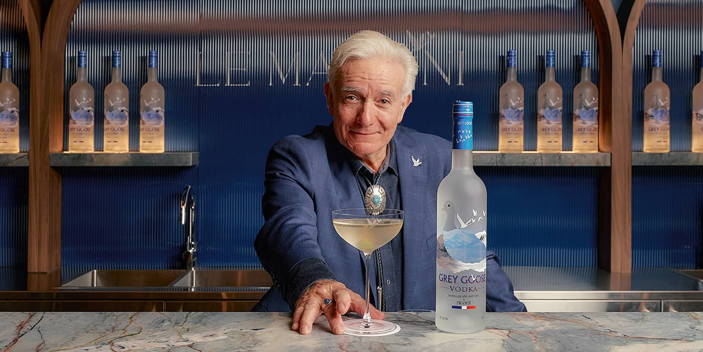 What is the GREY GOOSE® Le Martini Bar at the Crown Melbourne?