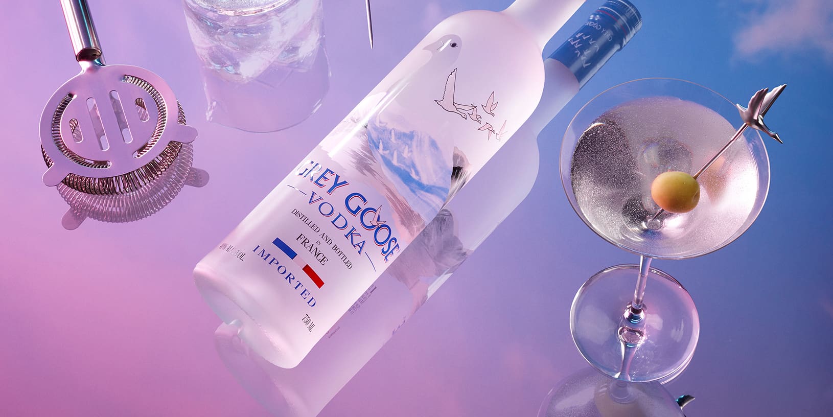 Is GREY GOOSE® Vodka from Russia?