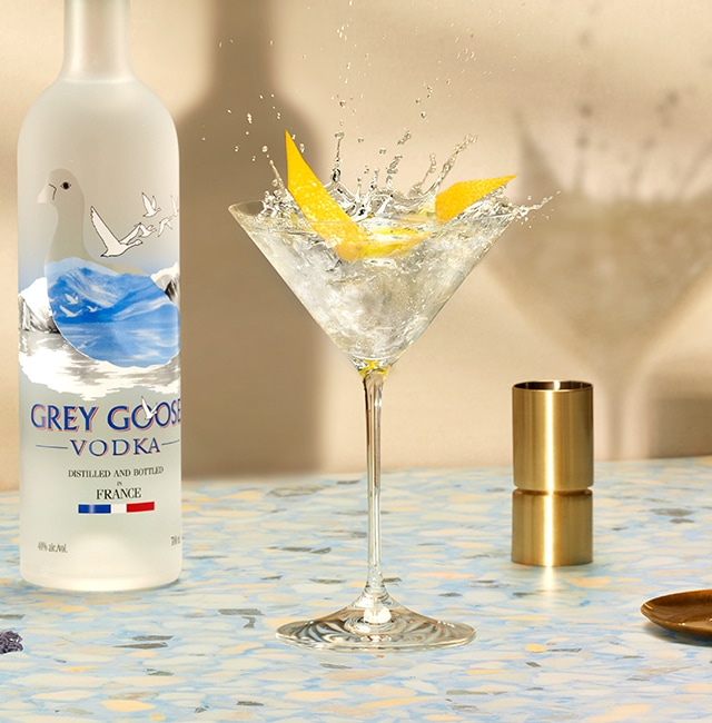 Classic Dry Vodka Martini Cocktail